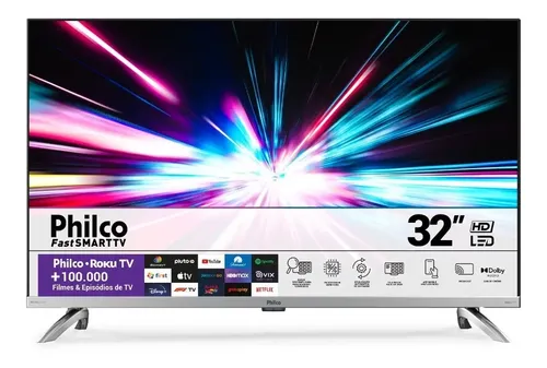 Smart TV 32" HD Roku/Google TV