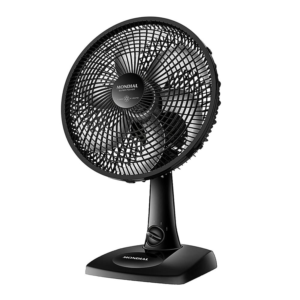 Ventilador de Mesa 30cm 6 Pás
