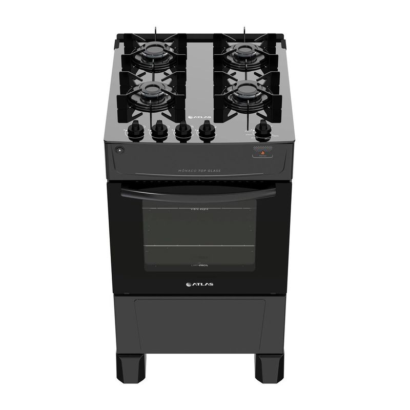 Fogão 4 Bocas com Acendimento Automático