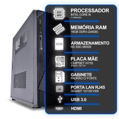 Computador Desktop Core i5 16GB SSD 512GB